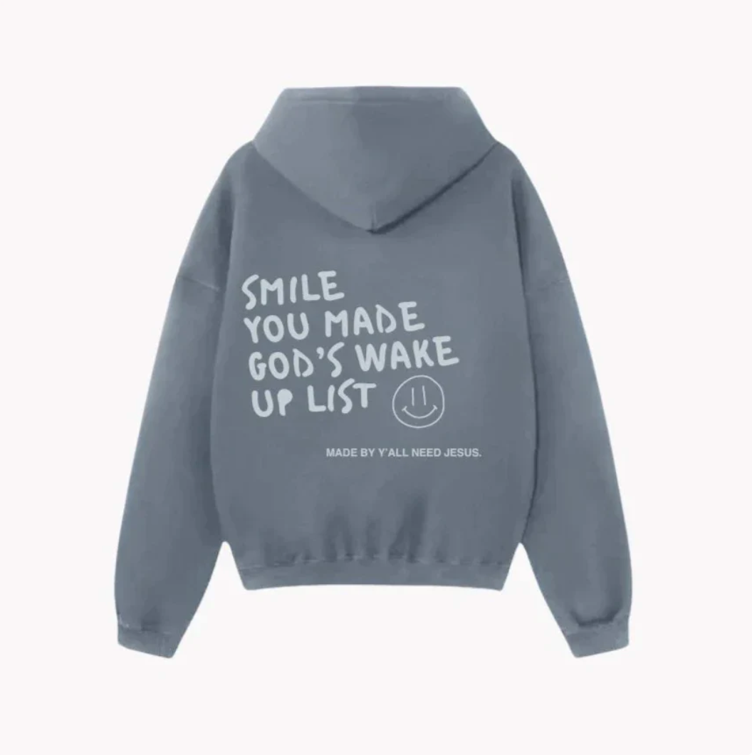 Smile God's List Hoodie