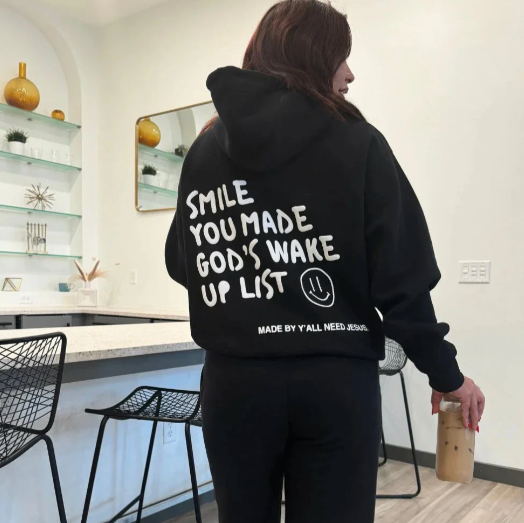 Smile God's List Hoodie